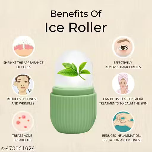 Loofah Combo Offer MULTIPLE USES Hair Scalp Massager Brush | Ice Roller | Body Back Scrubber | Bathing loofah