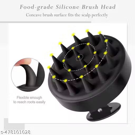 Loofah Combo Offer MULTIPLE USES Hair Scalp Massager Brush | Ice Roller | Body Back Scrubber | Bathing loofah