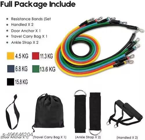 11 in 1 Resistance Band Set