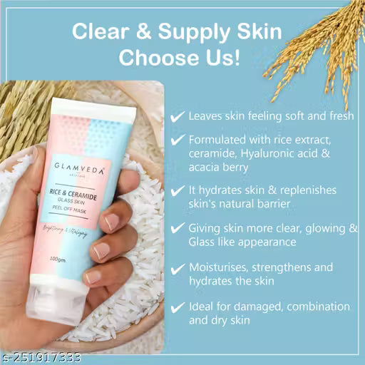 Glamveda Skin Glow Combo (Face Wash + Mask)