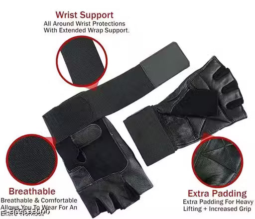 Gym Bag With Glove ,Shaker & Wrist Band